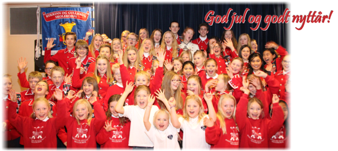 Vi ønsker alle små og store korpsvenner en riktig God Jul og et Godt Nyttår! Vi ønsker alle små og store korpsvenner en riktig God Jul og et Godt Nyttår!