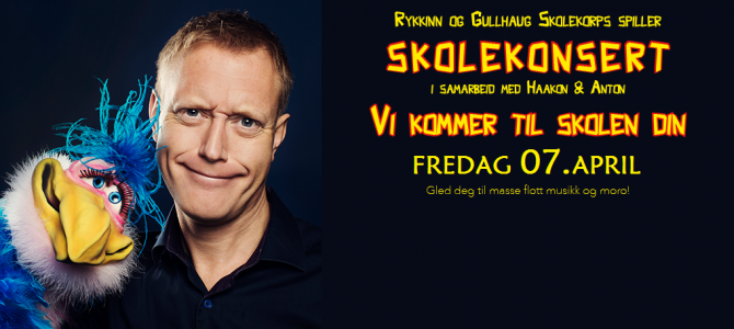 Invitasjon til skolekonsert Invitasjon til skolekonsert