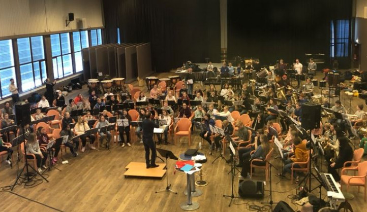 Konsertforberedelser JK og RK