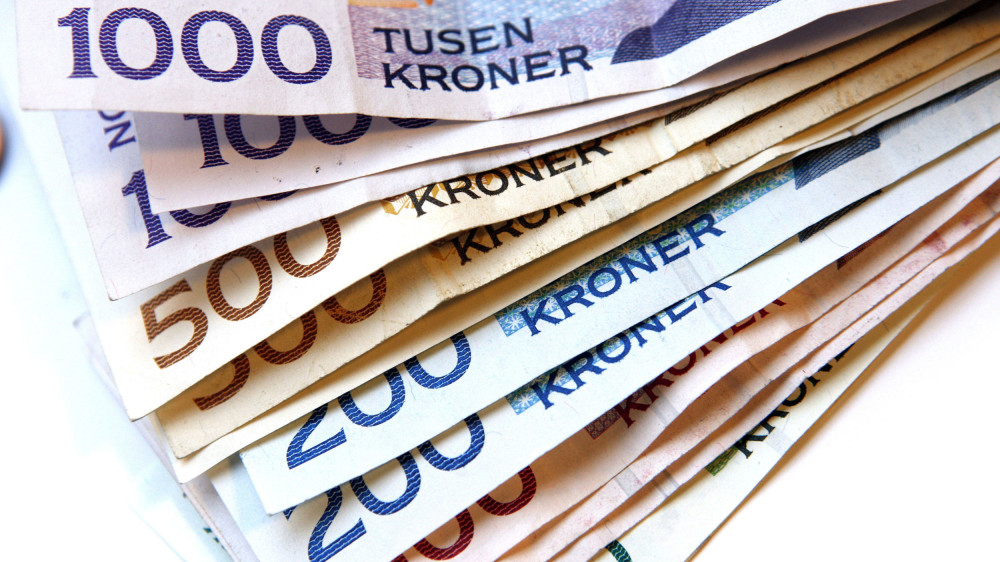 Søppelplukking for å tjene penger til korpset 5. mai