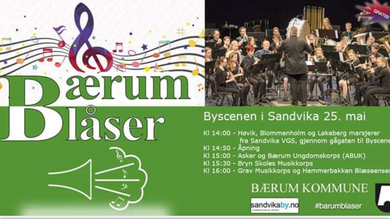 Bærum blåser